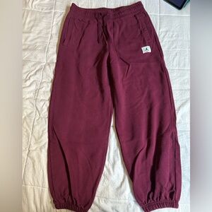 Women’s Maroon Jogger Pants